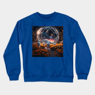 Space art Crewneck Sweatshirt